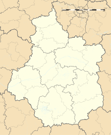 LFOZ is located in Centre-Val de Loire