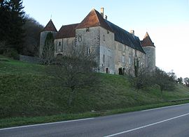 The chateau in Giry