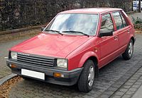 1983–1985 Daihatsu Charade CS 5-door (Europe; with slat grille)