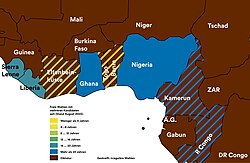 Demokratien und Diktaturen in Westafrika