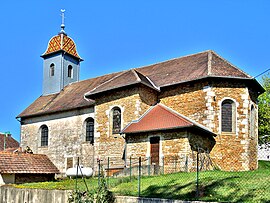 The church in Grosbois