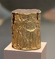Gold foil, tomb PG 1236