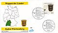 Ersttagsbrief Baden-Württemberg mit Bonner Stempel