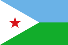 Djibouti national flag