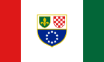 Flagge der Föderation Bosnien und Herzegowina, 1996 bis 2007