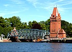 Hubbrücke in Lübeck