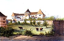 Kenongo building in 1859