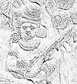 India, Chandraketugarh, 2nd-1st century B.C. Veena or possibly tanbura or sitar.