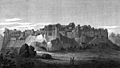 Ruinen von der befestigten Stadt Izadchast