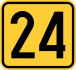 State Road 24 shield}}