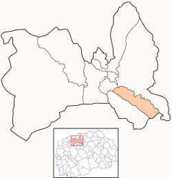Location of Municipality of Aerodrom
