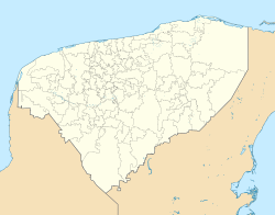 Celestun is located in Yucatán (state)