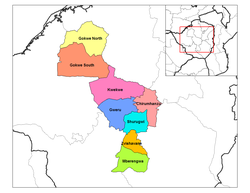 Mberengwa District in Midlands