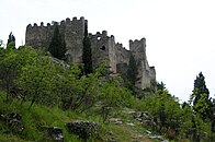 Blagaj fortress in Bosnia