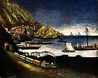 Batumi port, 1900s, Art Museum of Georgia