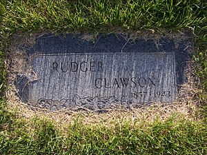 Rudger Clawson's grave marker