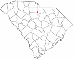 Location of Great Falls, South Carolina