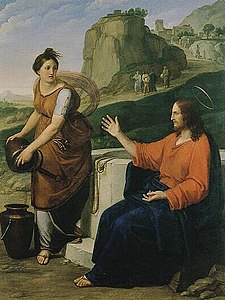 Christ and the Samaritan, ca. 1807