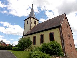 The Protestant church in Schalkendorf