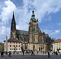 Image 24St. Vitus Cathedral in Prague Castle, John of Luxembourg laid the foundation stone in 1344 (from History of the Czech lands)
