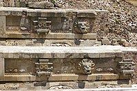 Teotihuacan- Detail of the Temple of the Feathered Serpent 200–250 CE