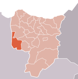 Location of kassita in Driouch Province