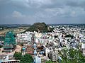 View of Srikalahasti from Kanappa Hill, Srikalahasti