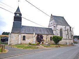The church in Villers-Vicomte