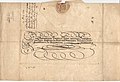 Faltbrief der Vorphilatelie von 1628