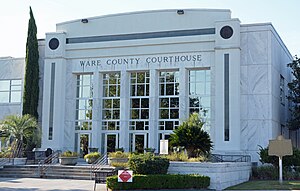 Ware County Courthouse in Waycross