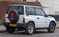 Suzuki Vitara JX 3-door hardtop (UK; facelift)