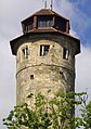 Die erneuerte Turmhaube auf der Altenburg in Bamberg (1902)