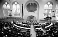 Plenarsaal Altes Wasserwerk 1990 zur Trauerfeier von Gerhard Schröder