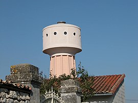 The water tower in La Rochénard