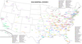 Image 9A map of all NCAA Division I basketball teams (from College basketball)