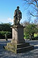 Statue of Sir Walter Scott at the northwestern entrance to the inch