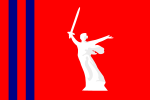 Flag of Volgograd Oblast (18 September 2000)