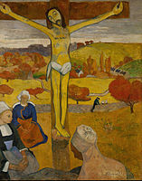 The Yellow Christ (Le Christ jaune), 1889, Albright–Knox Art Gallery, Buffalo, NY