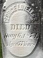 Gravestone of George Loveless in Siloam Cemetery, London, Ontario, Canada