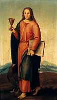 St. John the Evangelist by Joan de Joanes (1507–1579), oil on panel