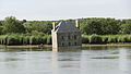 La maison dans la Loire von Jean-Luc Courcoult, im Unterlauf der Loire nahe Couéron. Juni 2012 bei Niedrigwasser