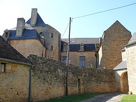 The chateau in Masclat