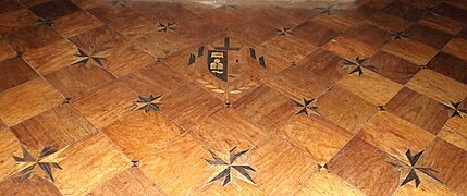 Flooring of the chancel