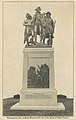Historic postcard of the monument to General Anthony Wayne