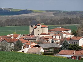A general view of Pérignat-sur-Allier