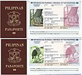 Symbolic passports issued to the Philippine eagle pair, Geothermica and Sambisig, loaned to Singapore.