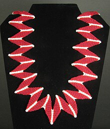 A Ply-split Braided Necklace