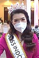 Miss Indonesia 2020-2021 Pricilia Carla Saputri Yules, of South Sulawesi