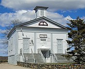 The Sakonnet Lodge was built in 1840 as a Methodist church. It is part of the Little Compton Common Historic District[34]