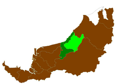 Location of Sebauh